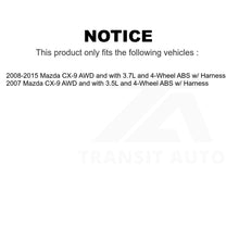 Charger l&#39;image dans la galerie, Mpulse Rear Right ABS Wheel Speed Sensor SEN-2ABS1674 For Mazda CX-9 w Harness