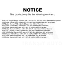 Charger l&#39;image dans la galerie, Mpulse Front ABS Wheel Speed Sensor SEN-2ABS2118 For Chrysler 300 Dodge Charger