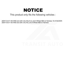 Charger l&#39;image dans la galerie, Mpulse Front ABS Wheel Speed Sensor SEN-2ABS2129 For Ford F-150