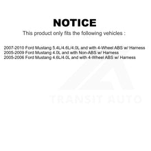 Charger l&#39;image dans la galerie, Mpulse Front ABS Wheel Speed Sensor SEN-2ABS2130 For Ford Mustang w Harness