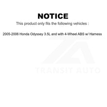 Charger l&#39;image dans la galerie, Mpulse Front Right ABS Wheel Speed Sensor SEN-2ABS2189 For Honda Odyssey