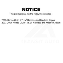 Charger l&#39;image dans la galerie, Mpulse Rear Left ABS Wheel Speed Sensor SEN-2ABS2221 For 03-05 Honda Civic 1.7L