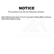 Charger l&#39;image dans la galerie, Mpulse Front ABS Wheel Speed Sensor SEN-2ABS2290 For Dodge Durango Chrysler