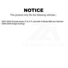 Charger l&#39;image dans la galerie, Mpulse Rear ABS Wheel Speed Sensor SEN-2ABS2292 For Dodge Durango Chrysler Aspen