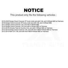 Charger l&#39;image dans la galerie, Mpulse Rear ABS Wheel Speed Sensor SEN-2ABS2437 For Dodge Grand Caravan Chrysler