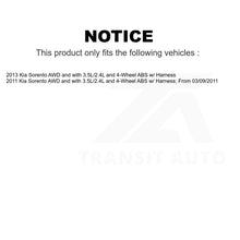 Charger l&#39;image dans la galerie, Mpulse Rear Left ABS Wheel Speed Sensor SEN-2ABS2451 For Kia Sorento