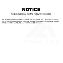 Charger l&#39;image dans la galerie, Mpulse Rear ABS Wheel Speed Sensor SEN-2ABS2538 For Chevrolet Camaro w Harness