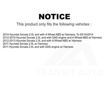 Charger l&#39;image dans la galerie, Mpulse Rear Left ABS Wheel Speed Sensor SEN-2ABS2546 For Hyundai Sonata