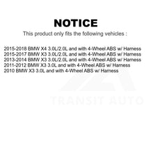 Charger l&#39;image dans la galerie, Mpulse Rear ABS Wheel Speed Sensor SEN-2ABS2696 For BMW X3 X4 w/ Harness