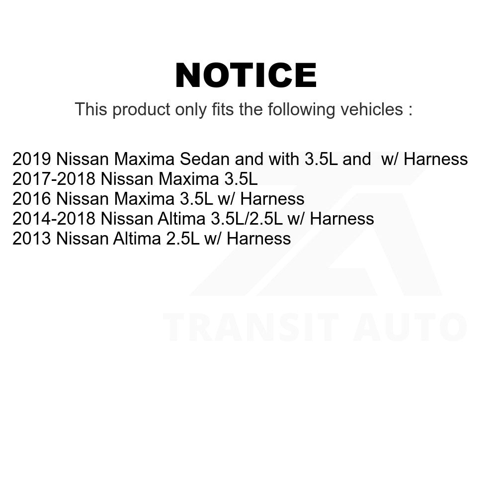 Mpulse Front ABS Wheel Speed Sensor SEN-2ABS2759 For Nissan Altima Maxima