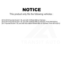 Charger l&#39;image dans la galerie, Mpulse Rear Right ABS Wheel Speed Sensor SEN-2ABS2817 For Hyundai Accent