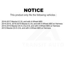 Charger l&#39;image dans la galerie, Mpulse Front ABS Wheel Speed Sensor SEN-2ABS2866 For Mazda 6 CX-5