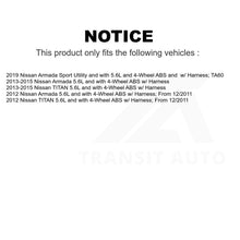 Charger l&#39;image dans la galerie, Mpulse Front ABS Wheel Speed Sensor SEN-2ABS2868 For Nissan Armada TITAN