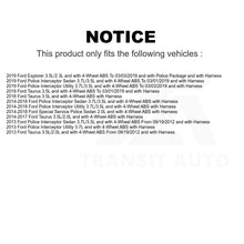 Load image into Gallery viewer, Mpulse Front ABS Wheel Speed Sensor SEN-2ABS2870 For Ford Taurus Police Utility