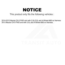 Charger l&#39;image dans la galerie, Mpulse Rear ABS Wheel Speed Sensor SEN-2ABS2877 For Mazda CX-5 w Harness