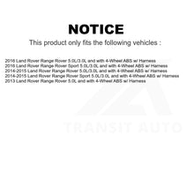 Charger l&#39;image dans la galerie, Mpulse Front ABS Wheel Speed Sensor SEN-2ABS2886 For Land Rover Range Sport