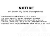 Charger l&#39;image dans la galerie, Mpulse Rear Left ABS Wheel Speed Sensor SEN-2ABS3022 For Kia Forte Forte5 Koup