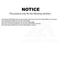 Load image into Gallery viewer, Mpulse Rear Left ABS Wheel Speed Sensor SEN-2ABS3117 For Nissan NV200 Chevrolet