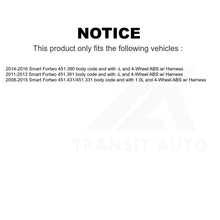 Charger l&#39;image dans la galerie, Mpulse Front ABS Wheel Speed Sensor SEN-2ABS3218 For Smart Fortwo w Harness