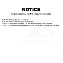 Charger l&#39;image dans la galerie, Mpulse Rear Right ABS Wheel Speed Sensor SEN-2ABS3444 For Mitsubishi Outlander