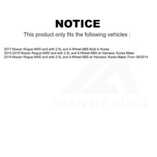 Charger l&#39;image dans la galerie, Mpulse Rear ABS Wheel Speed Sensor SEN-2ABS3475 For Nissan Rogue