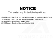 Charger l&#39;image dans la galerie, Mpulse Front ABS Wheel Speed Sensor SEN-2ABS3944 For Mazda 3 Sport