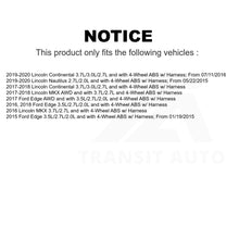 Load image into Gallery viewer, Mpulse Front ABS Wheel Speed Sensor SEN-2ABS3959 For Ford Edge Lincoln MKX