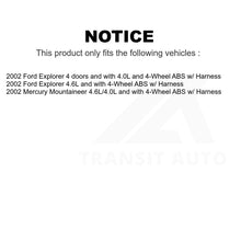 Charger l&#39;image dans la galerie, Mpulse Front ABS Wheel Speed Sensor SEN-2ABS4056 For Ford Explorer Mercury