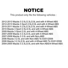 Load image into Gallery viewer, Mpulse Front ABS Wheel Speed Sensor Wiring Harness SEN-2ABS5074 For Mazda 3