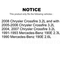 Charger l&#39;image dans la galerie, Mpulse Disc Brake Pads Wear Sensor SEN-2BWS0042 For Chrysler Crossfire 190E