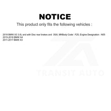 Load image into Gallery viewer, Mpulse Rear Disc Brake Pads Wear Sensor SEN-2BWS0269 For BMW X3 X4