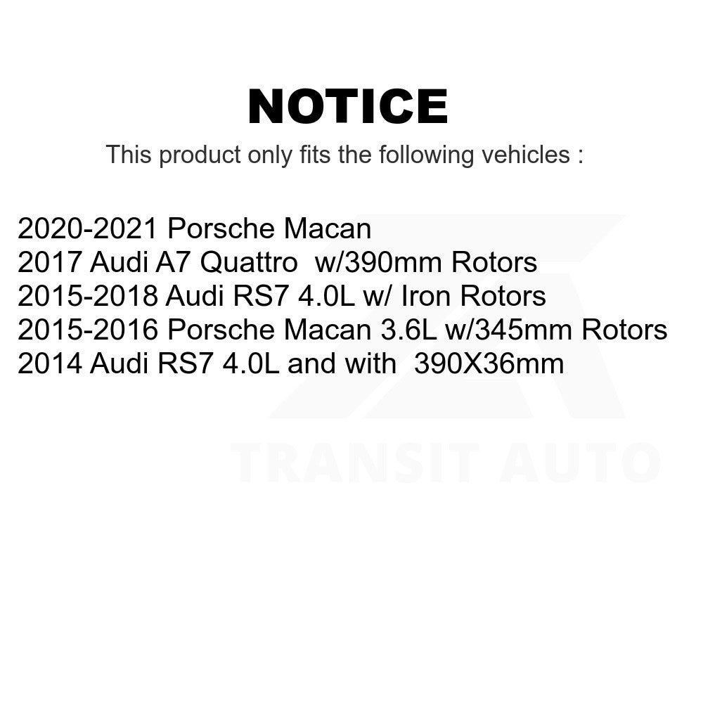 Mpulse Front Disc Brake Pads Wear Sensor SEN-2BWS0352 For Porsche Macan Audi A7