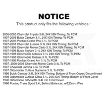Charger l&#39;image dans la galerie, Mpulse Engine Crankshaft Position Sensor SEN-2CRK0155 For Chevrolet Impala Buick
