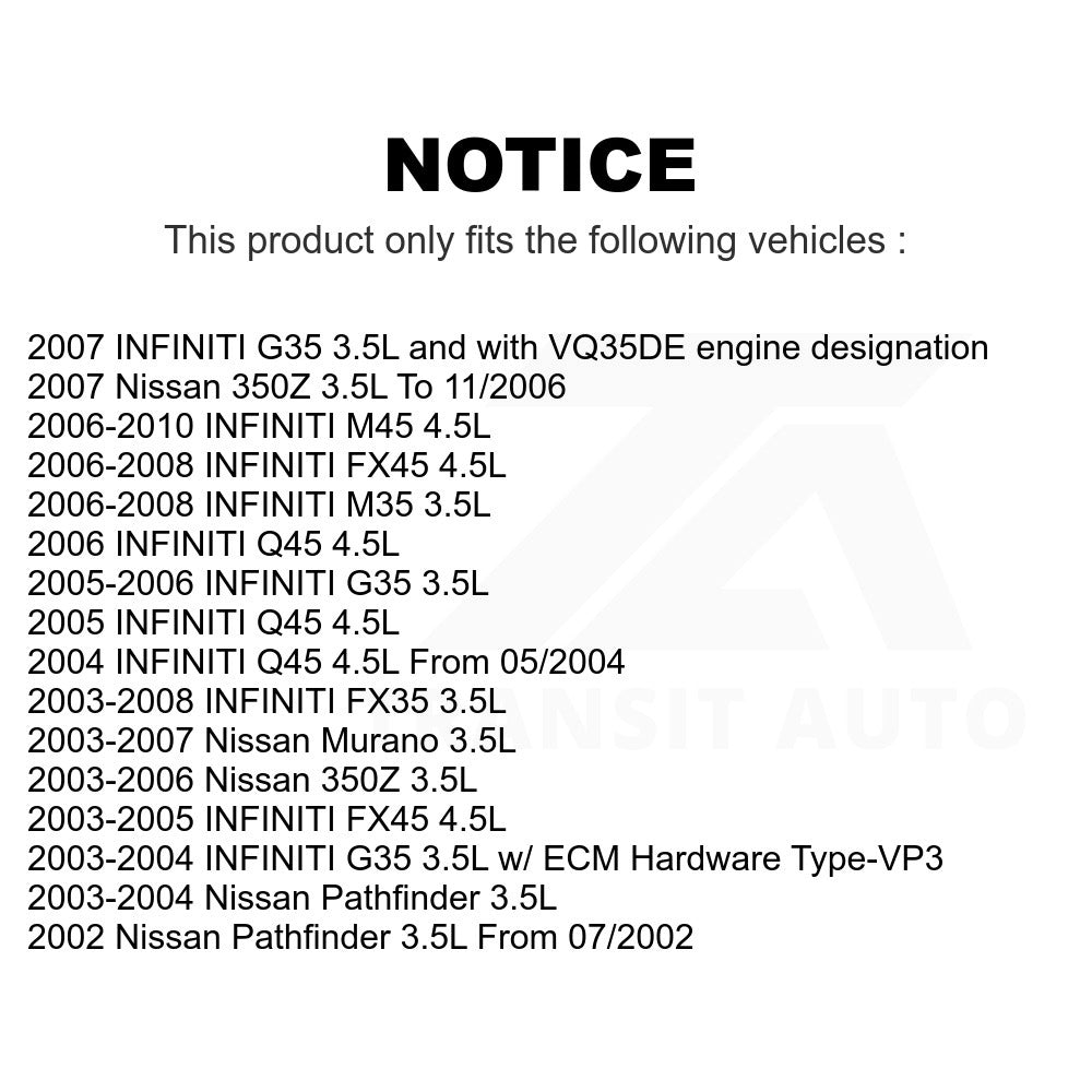 Mpulse Ignition Knock (Detonation) Sensor SEN-2KNC0010 For Nissan INFINITI G35