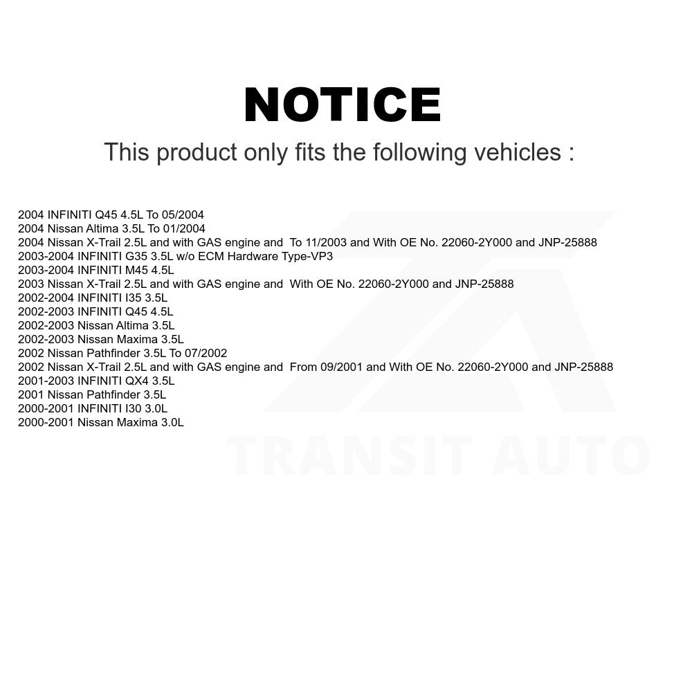 Mpulse Ignition Knock (Detonation) Sensor SEN-2KNC0037 For Nissan Altima Maxima