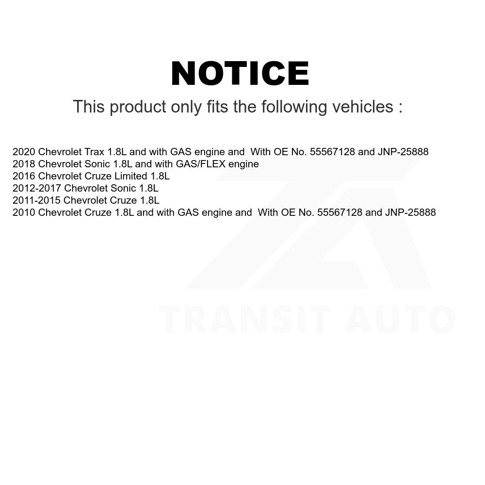 Mpulse Ignition Knock (Detonation) Sensor SEN-2KNC0288 For Chevrolet Cruze Sonic