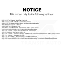 Charger l&#39;image dans la galerie, Mpulse Vehicle Speed Sensor SEN-2VSS0049 For Ford Explorer Mustang Mercury LS