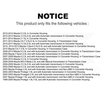 Charger l&#39;image dans la galerie, Mpulse Vehicle Speed Sensor SEN-2VSS0081 For Mazda 3 6 5 Protege CX-7 2 MX-5