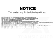 Charger l&#39;image dans la galerie, Mpulse Vehicle Speed Sensor SEN-2VSS0097 For Ford Focus Contour Mercury Cougar