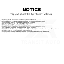 Charger l&#39;image dans la galerie, Mpulse Speed Sensor SEN-2VSS0098 For Honda Accord CR-V Civic Acura TL Element