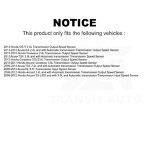 Load image into Gallery viewer, Mpulse Vehicle Speed Sensor SEN-2VSS0099 For Honda Accord CR-V Acura TSX ILX RL