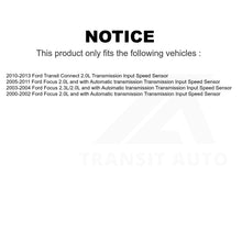 Load image into Gallery viewer, Mpulse Vehicle Speed Sensor SEN-2VSS0105 For Ford Focus Transit Connect