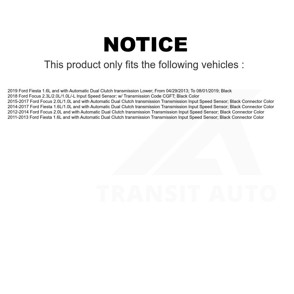 Mpulse Vehicle Speed Sensor SEN-2VSS0169 For Ford Focus Fiesta