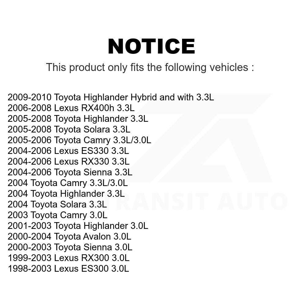 Mpulse Left Engine Variable Valve Timing (VVT) Solenoid SEN-2VTS0007 For Toyota