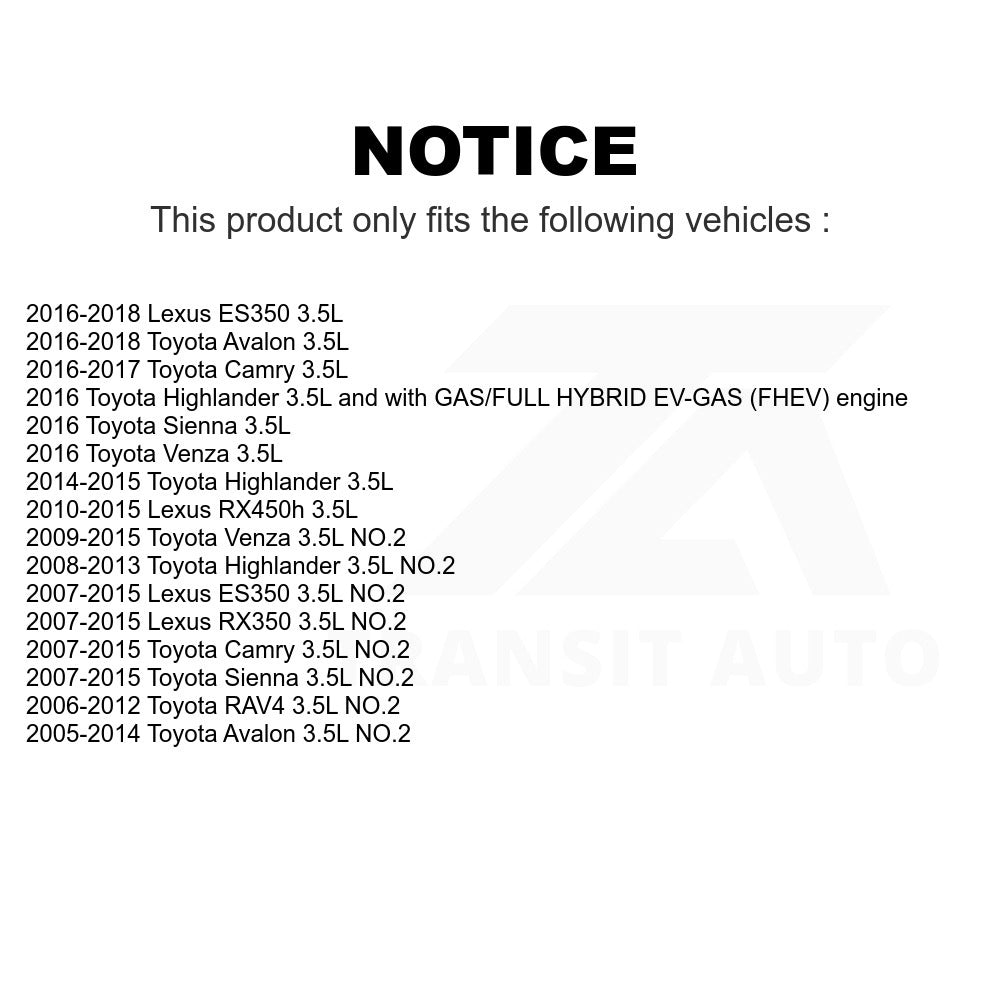 Mpulse Engine Variable Valve Timing (VVT) Solenoid SEN-2VTS0009 For Toyota Camry