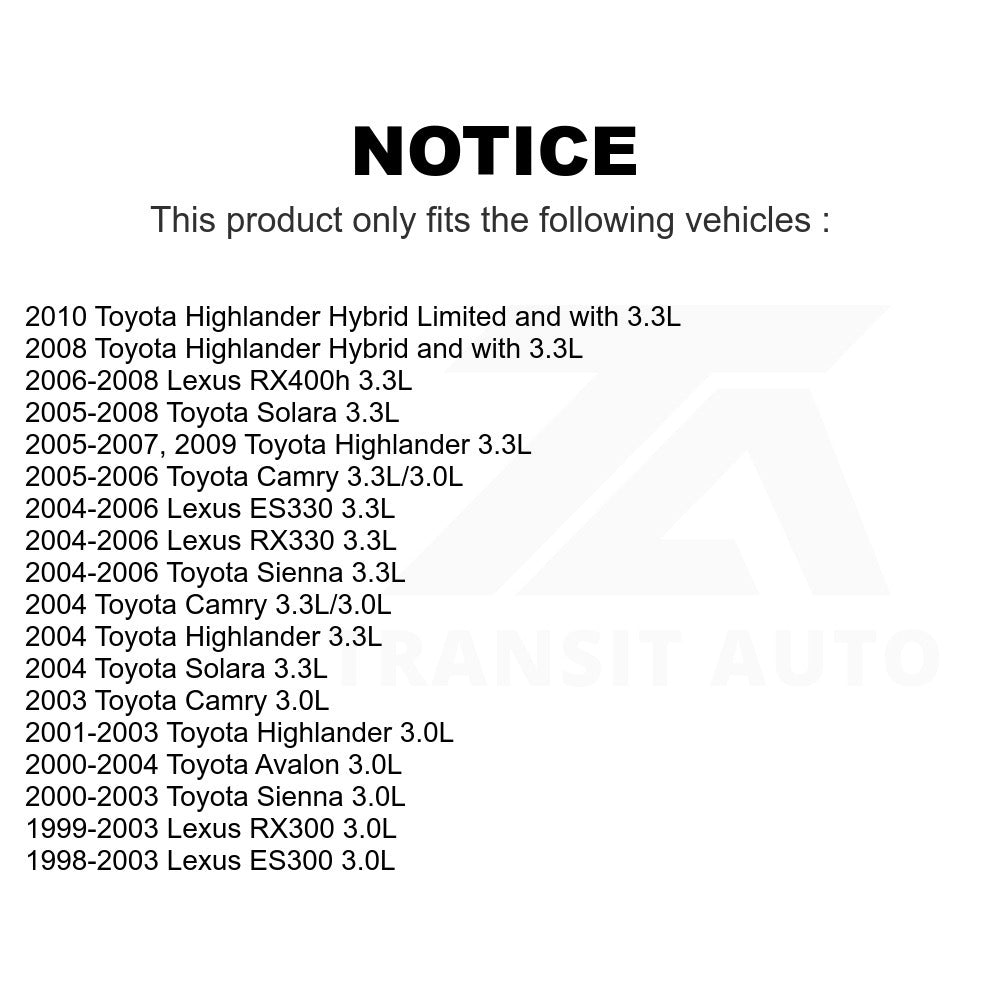 Mpulse Right Engine Variable Valve Timing (VVT) Solenoid SEN-2VTS0010 For Toyota