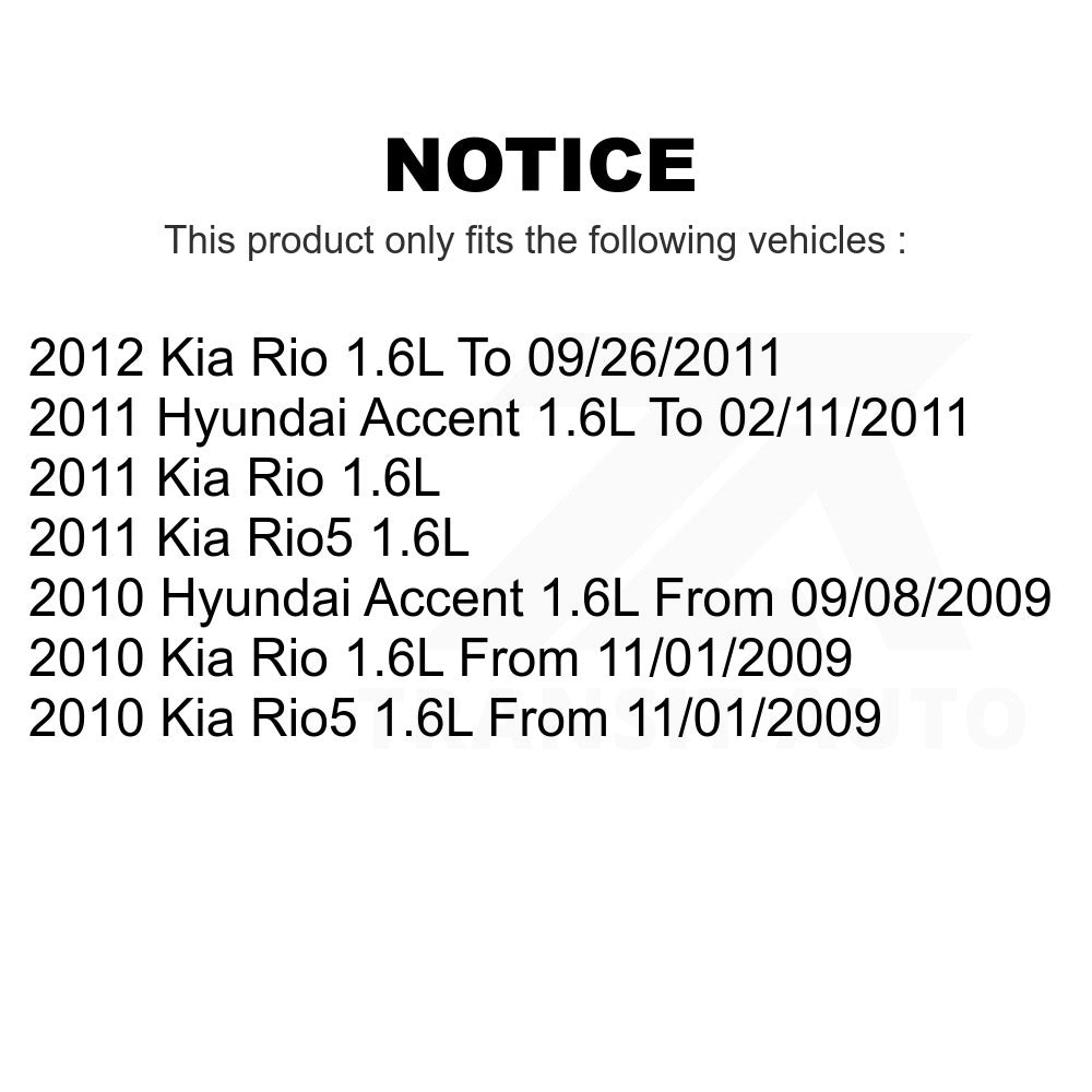 Mpulse Engine Variable Valve Timing (VVT) Solenoid SEN-2VTS0031 For Hyundai Kia