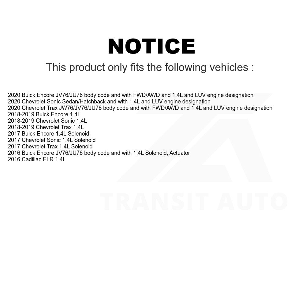 Mpulse Engine Variable Valve Timing (VVT) Solenoid SEN-2VTS0053 For Chevrolet