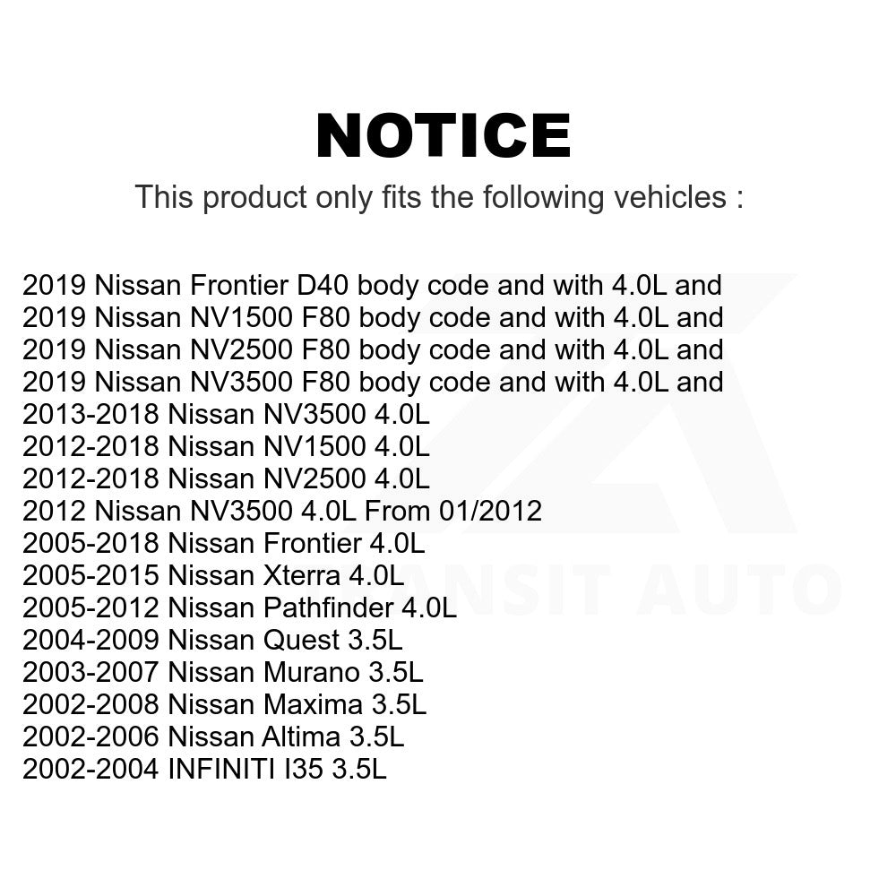 Mpulse Engine Variable Valve Timing (VVT) Solenoid SEN-2VTS0071 For Nissan Quest