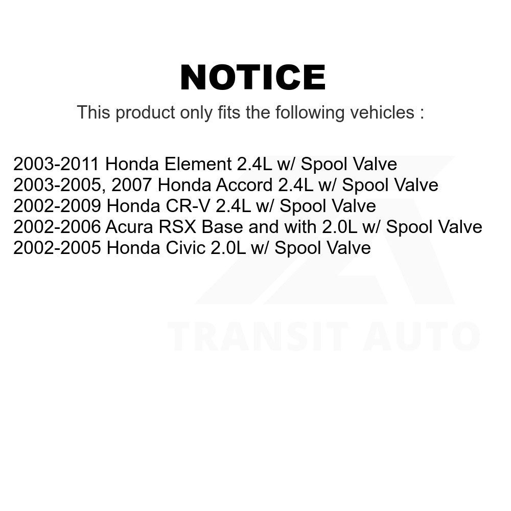 Mpulse Engine Variable Valve Timing (VVT) Solenoid SEN-2VTS0143 For Honda Accord